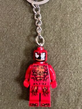 LEGO SUPER HEROES "Carnage Key Chain" 854154 WITH TAG!